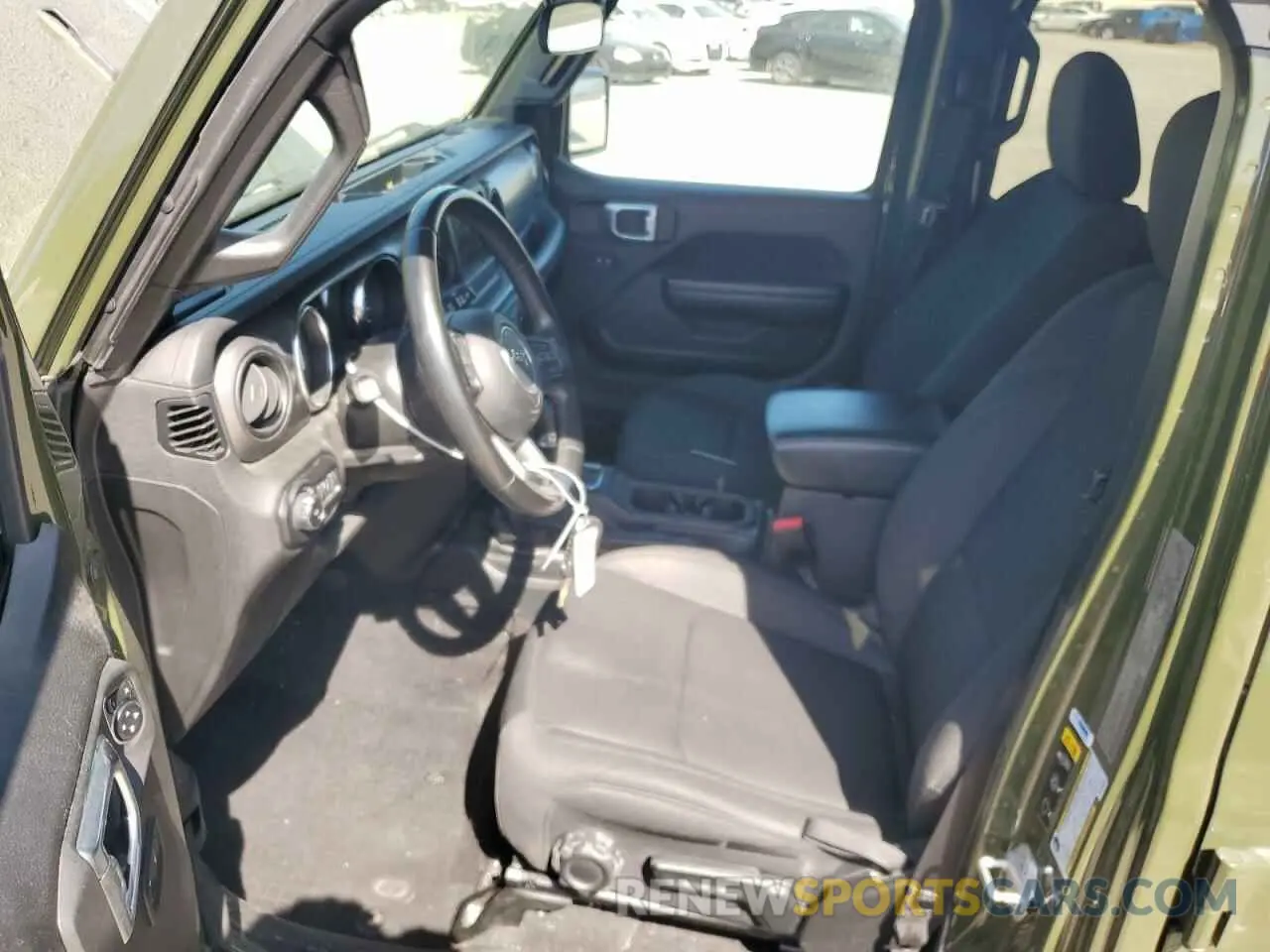 7 fotografías del automóvil dañado 1C4HJXDN5MW683606 JEEP WRANGLER 2021