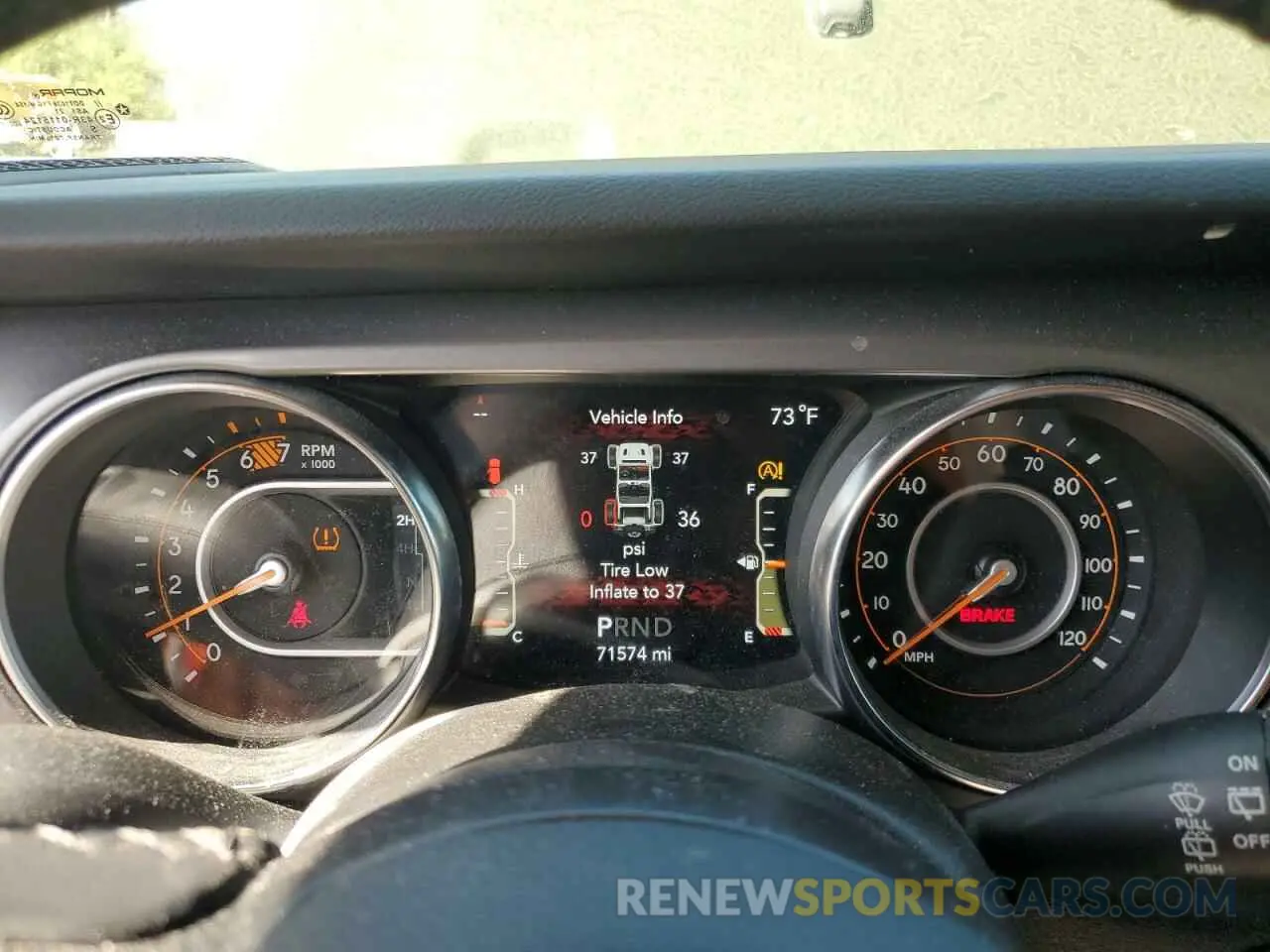 9 fotografías del automóvil dañado 1C4HJXDN5MW683606 JEEP WRANGLER 2021