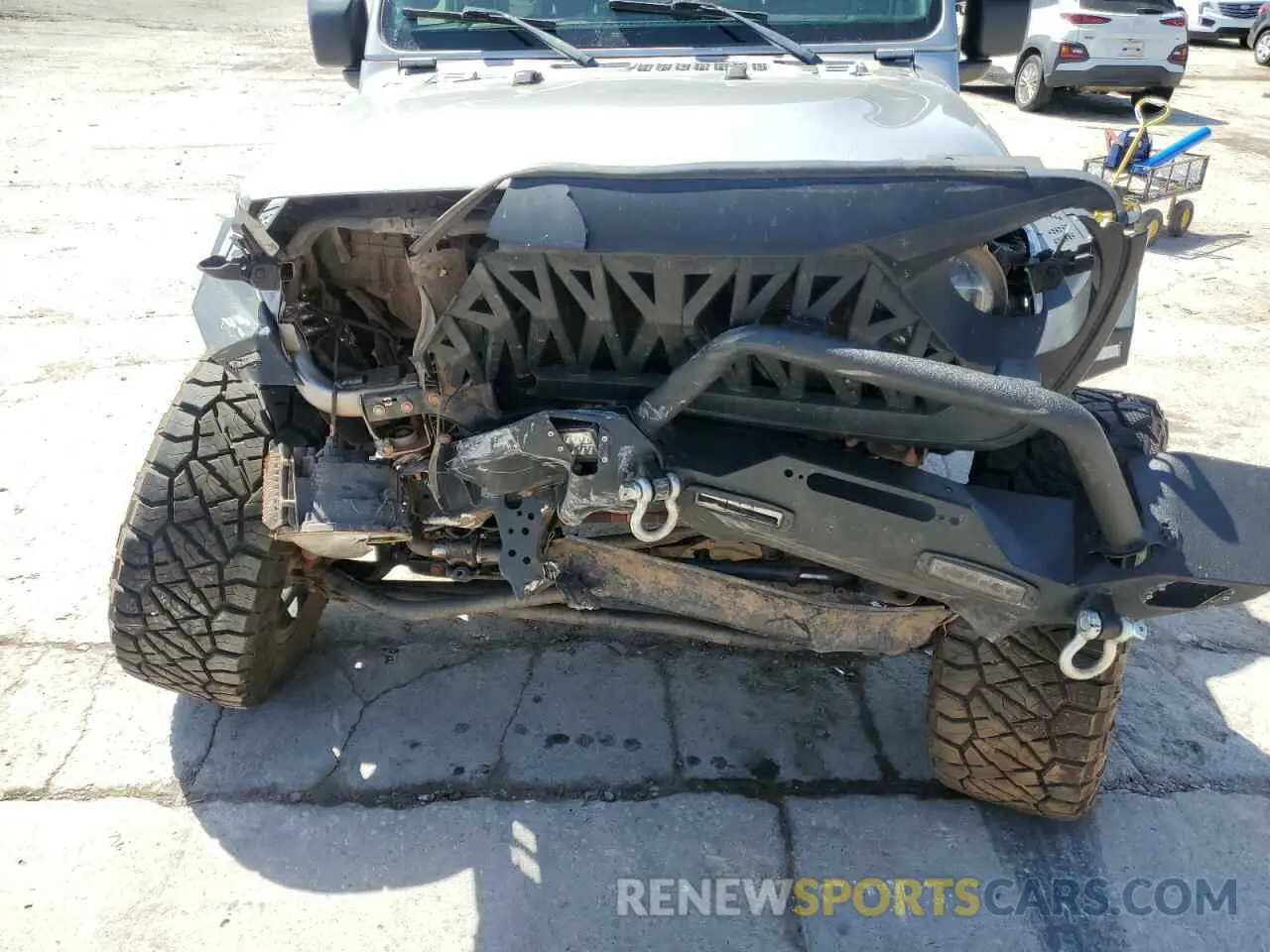 13 fotografías del automóvil dañado 1C4HJXDN6MW590786 JEEP WRANGLER 2021