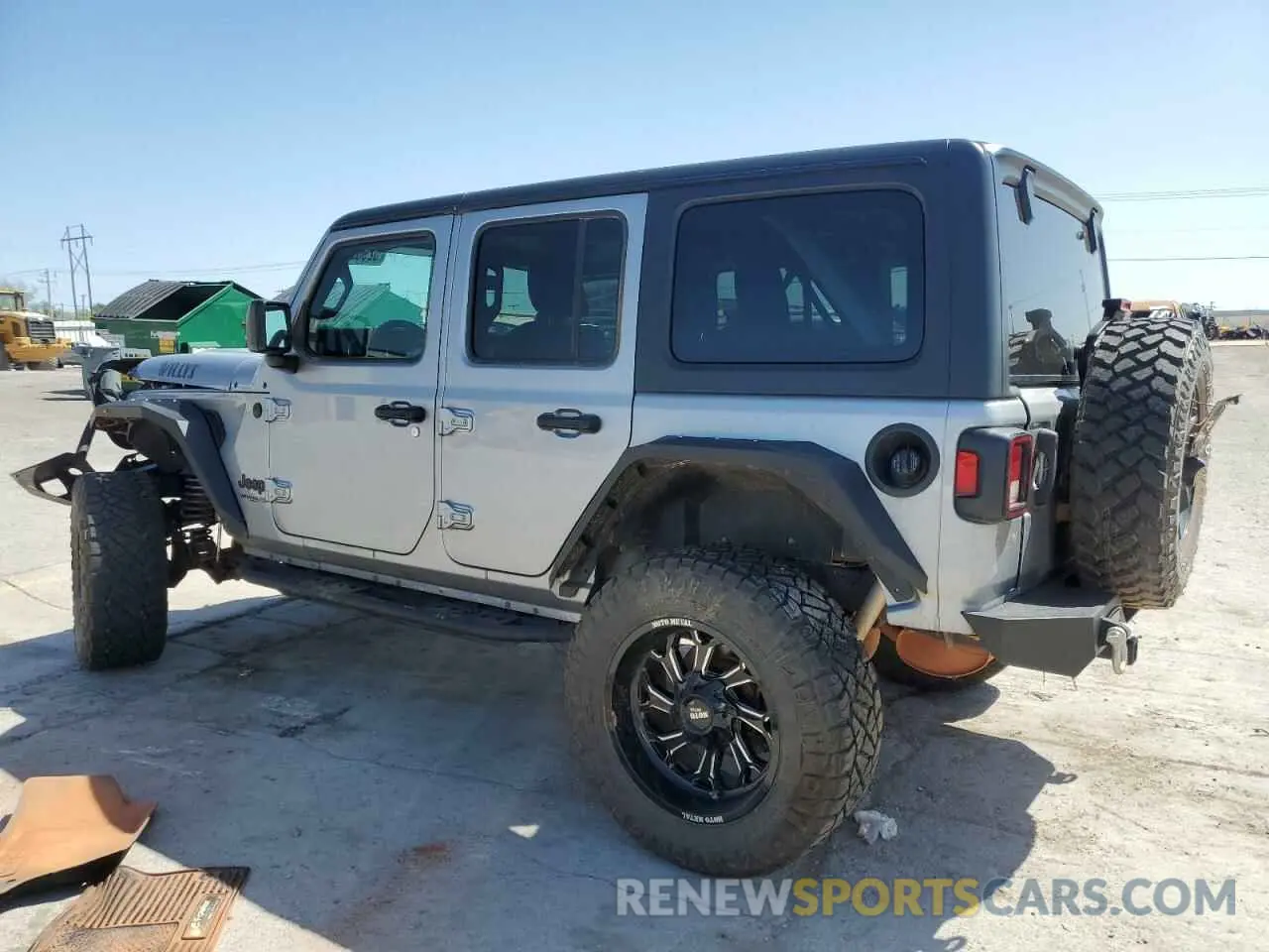 2 fotografías del automóvil dañado 1C4HJXDN6MW590786 JEEP WRANGLER 2021