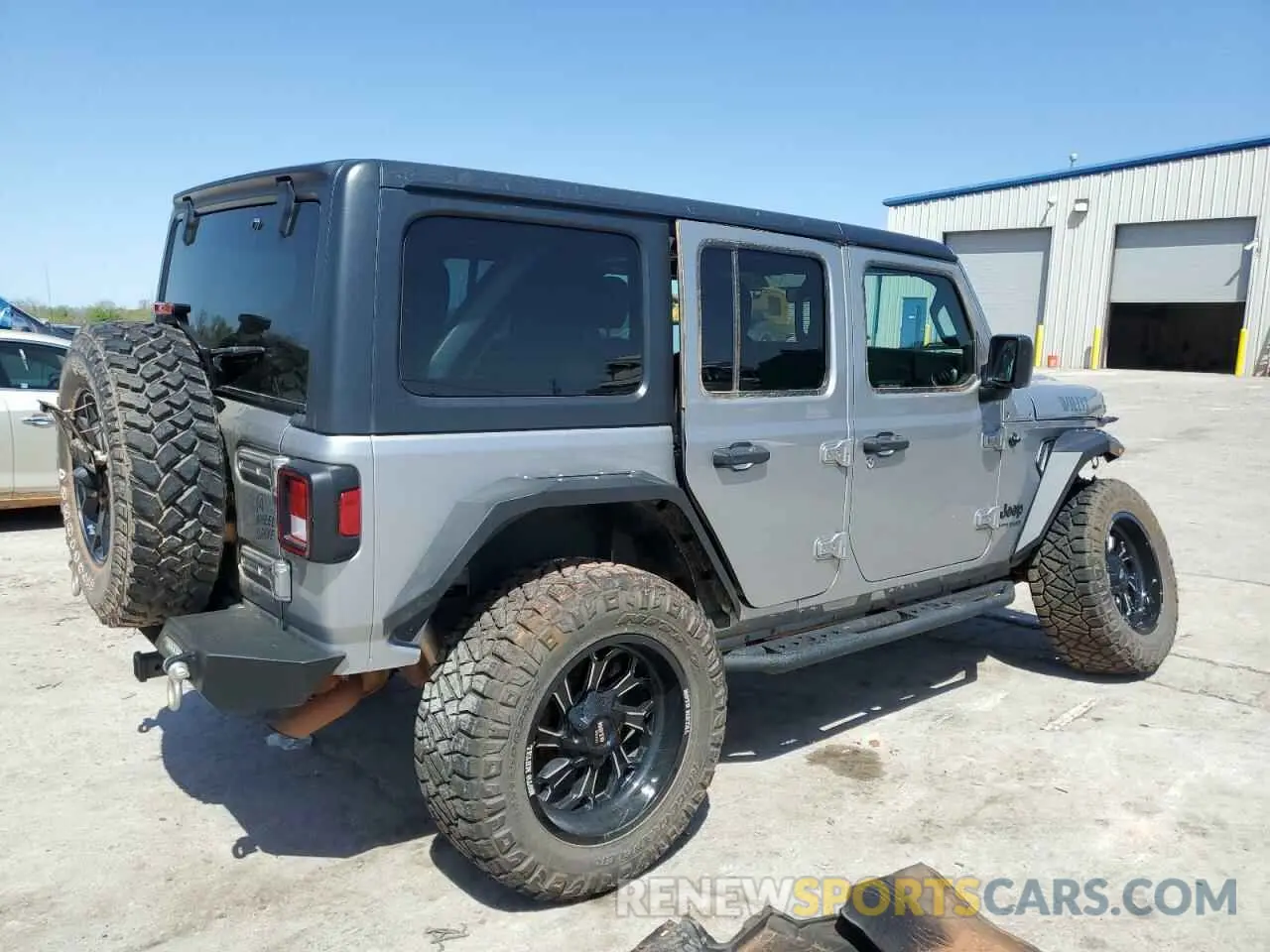 3 fotografías del automóvil dañado 1C4HJXDN6MW590786 JEEP WRANGLER 2021