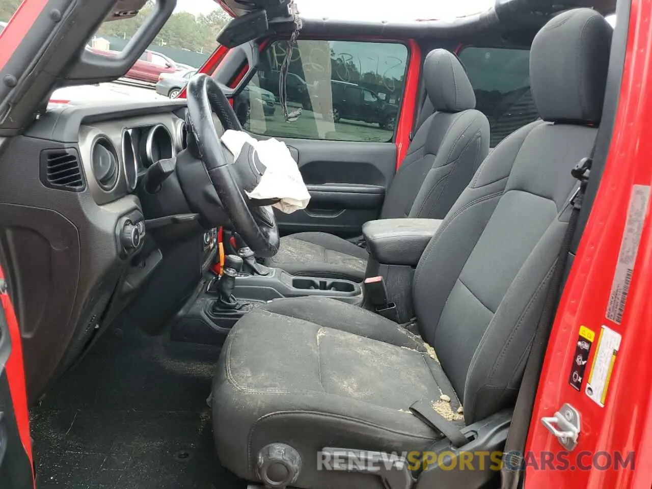 7 fotografías del automóvil dañado 1C4HJXDN7MW544741 JEEP WRANGLER 2021