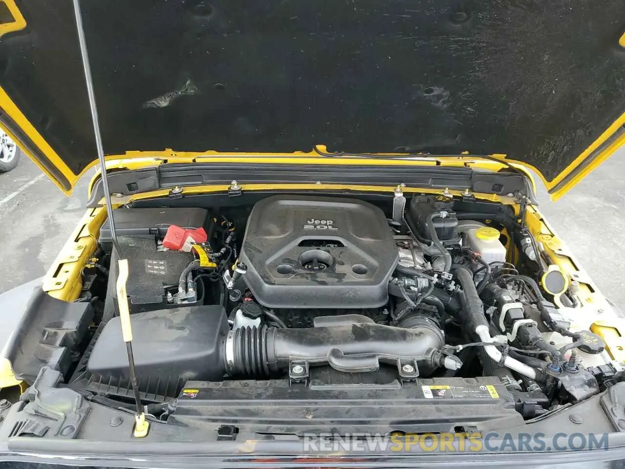 12 fotografías del automóvil dañado 1C4HJXDN7MW570675 JEEP WRANGLER 2021