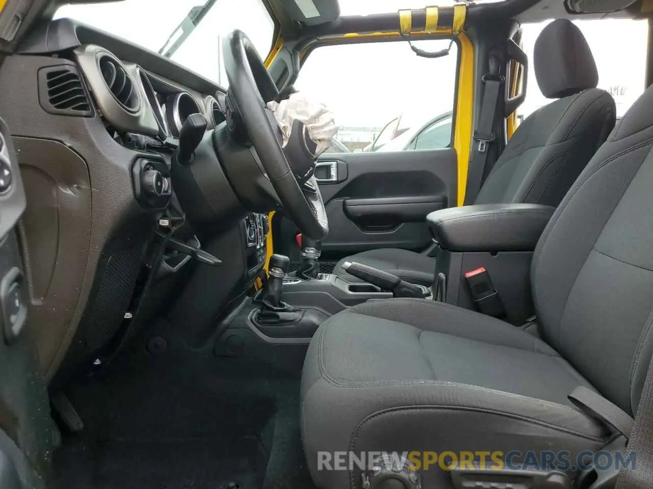 7 fotografías del automóvil dañado 1C4HJXDN7MW570675 JEEP WRANGLER 2021