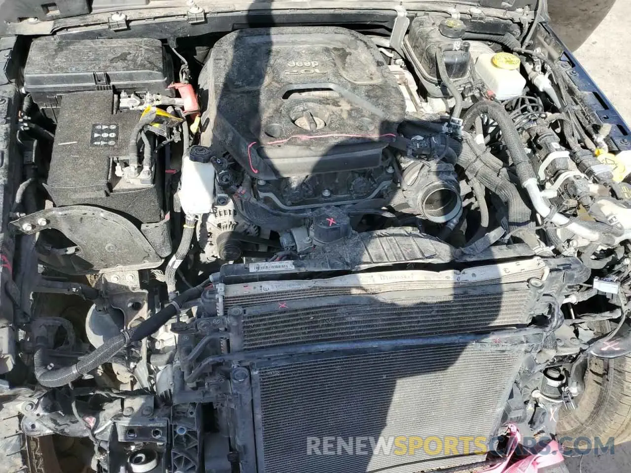 12 fotografías del automóvil dañado 1C4HJXDN7MW592904 JEEP WRANGLER 2021