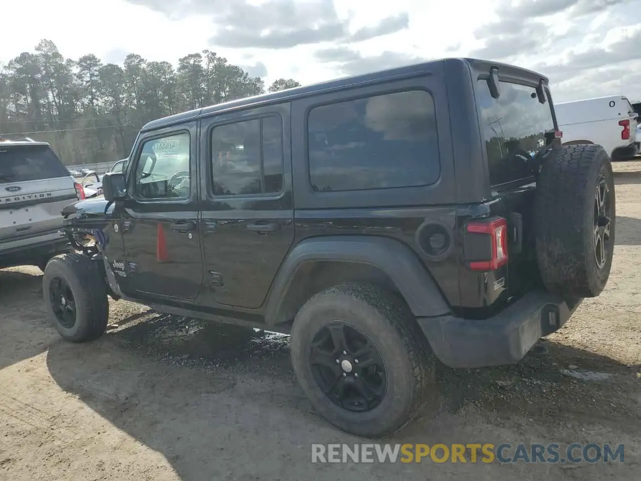 2 fotografías del automóvil dañado 1C4HJXDN7MW592904 JEEP WRANGLER 2021