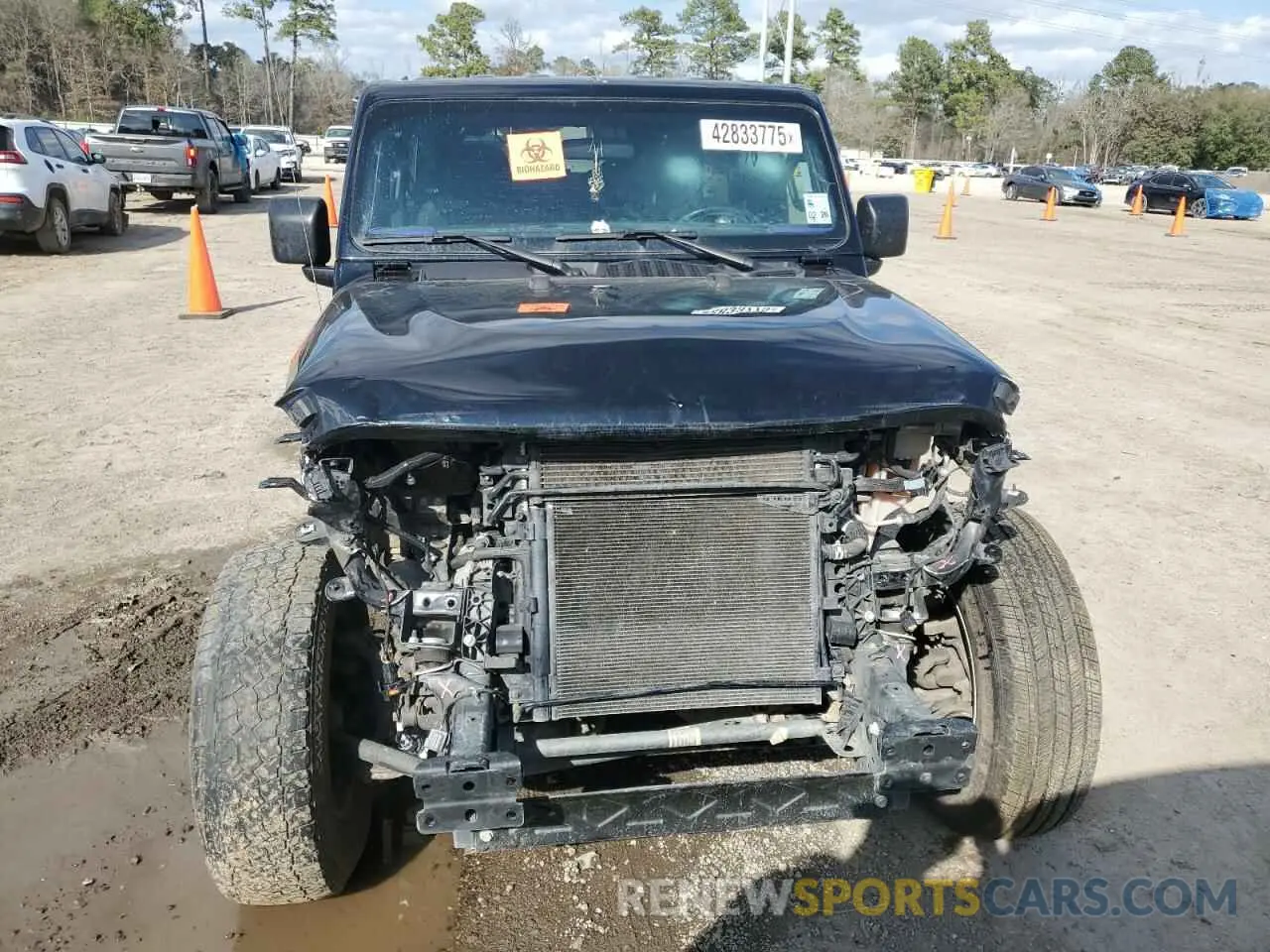 5 fotografías del automóvil dañado 1C4HJXDN7MW592904 JEEP WRANGLER 2021