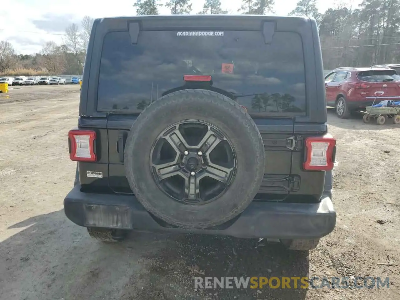6 fotografías del automóvil dañado 1C4HJXDN7MW592904 JEEP WRANGLER 2021