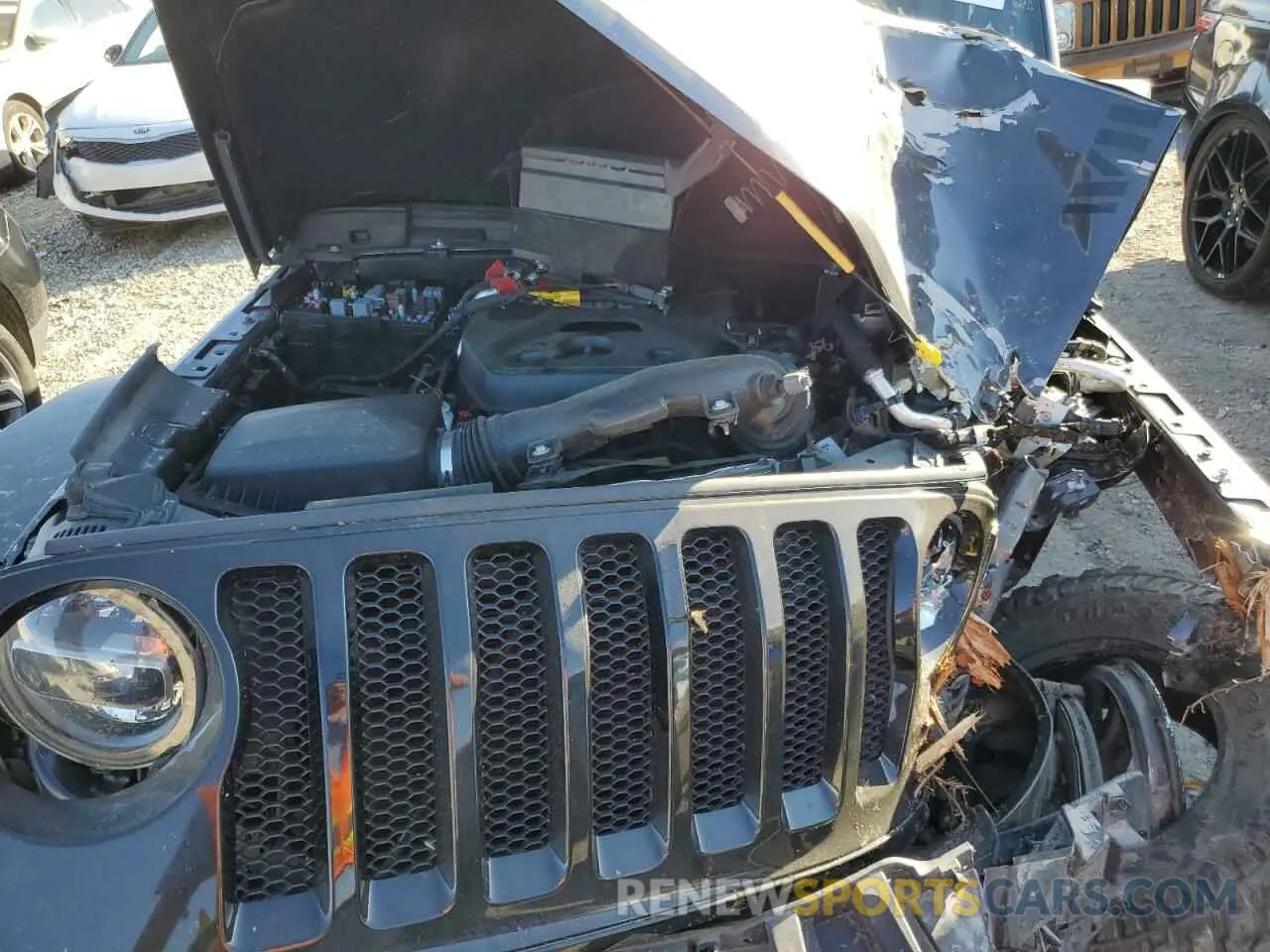 11 fotografías del automóvil dañado 1C4HJXDN7MW599321 JEEP WRANGLER 2021