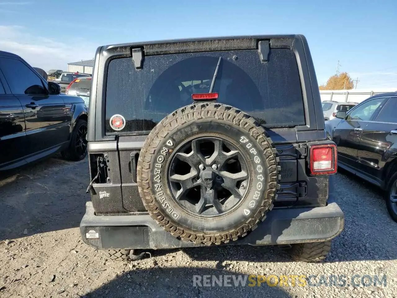 6 fotografías del automóvil dañado 1C4HJXDN7MW599321 JEEP WRANGLER 2021