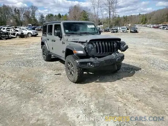 11 fotografías del automóvil dañado 1C4HJXDN7MW647576 JEEP WRANGLER 2021