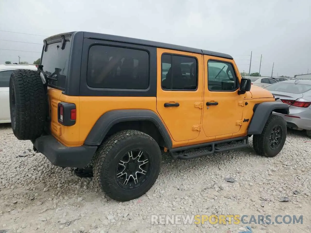 3 fotografías del automóvil dañado 1C4HJXDN7MW693733 JEEP WRANGLER 2021