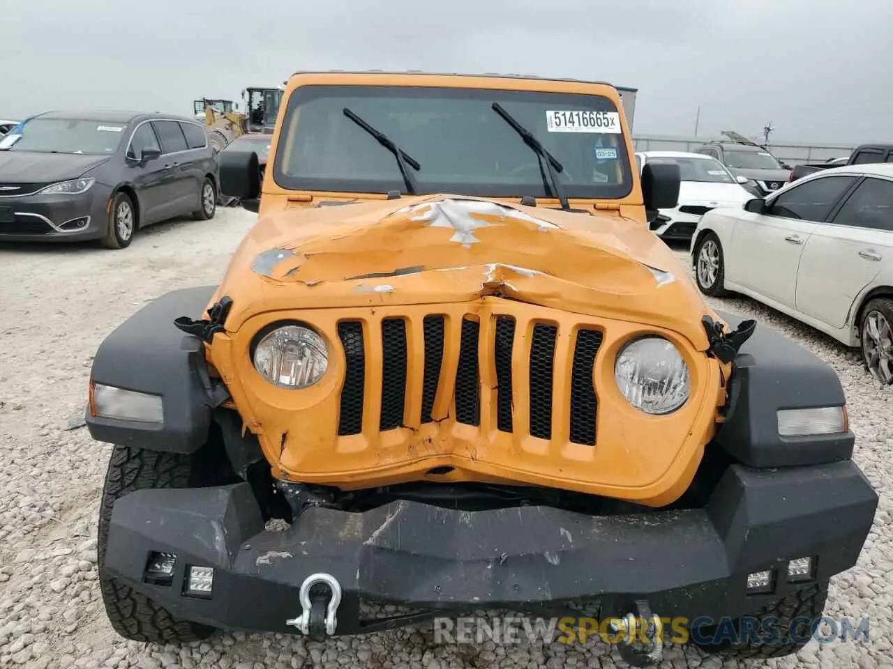 5 fotografías del automóvil dañado 1C4HJXDN7MW693733 JEEP WRANGLER 2021