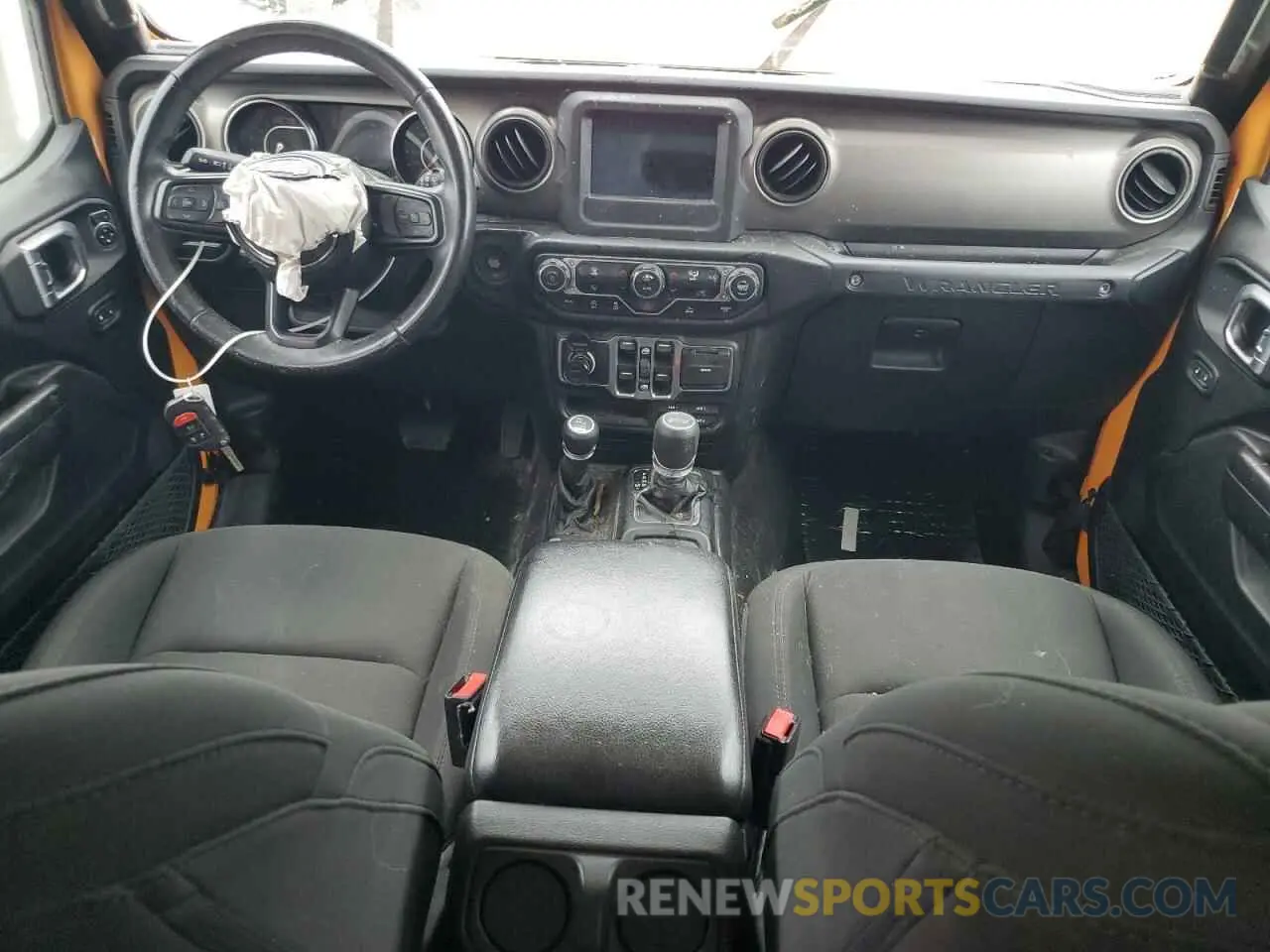 8 fotografías del automóvil dañado 1C4HJXDN7MW693733 JEEP WRANGLER 2021