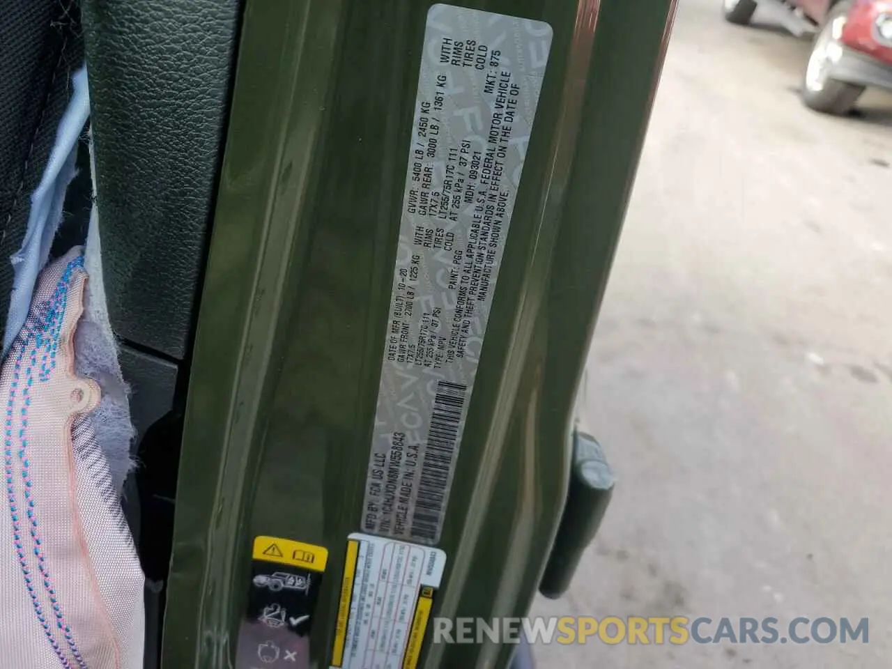 13 fotografías del automóvil dañado 1C4HJXDN8MW558843 JEEP WRANGLER 2021