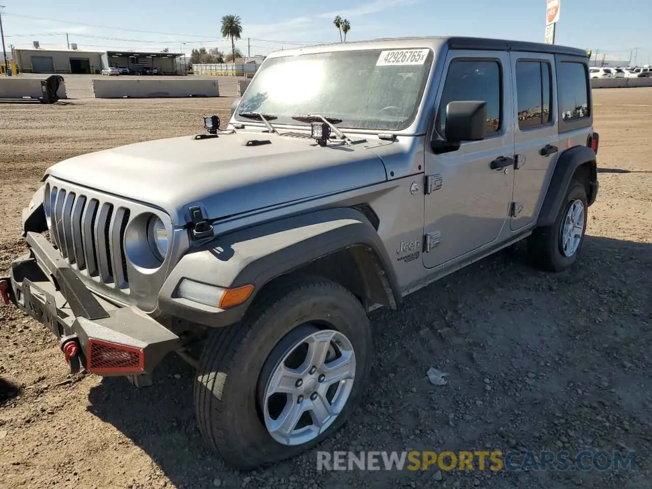 1 fotografías del automóvil dañado 1C4HJXDN8MW592619 JEEP WRANGLER 2021