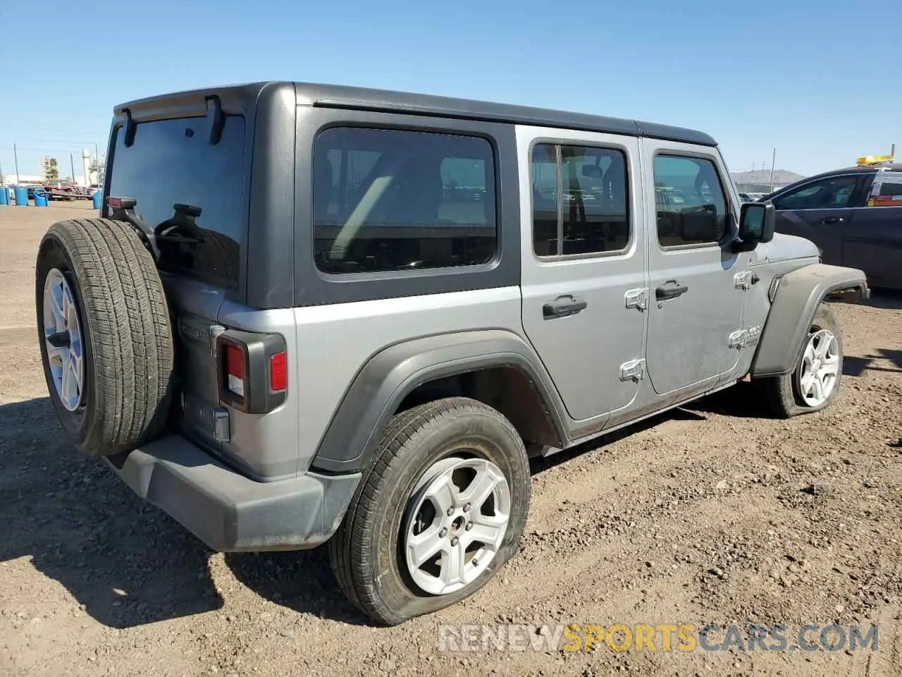 3 fotografías del automóvil dañado 1C4HJXDN8MW592619 JEEP WRANGLER 2021
