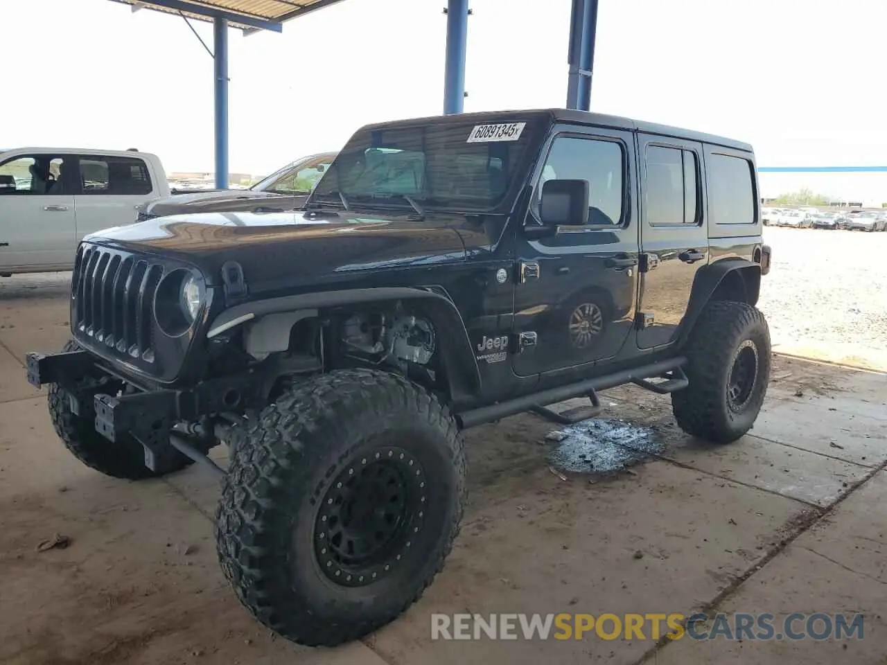 1 fotografías del automóvil dañado 1C4HJXDN8MW630723 JEEP WRANGLER 2021