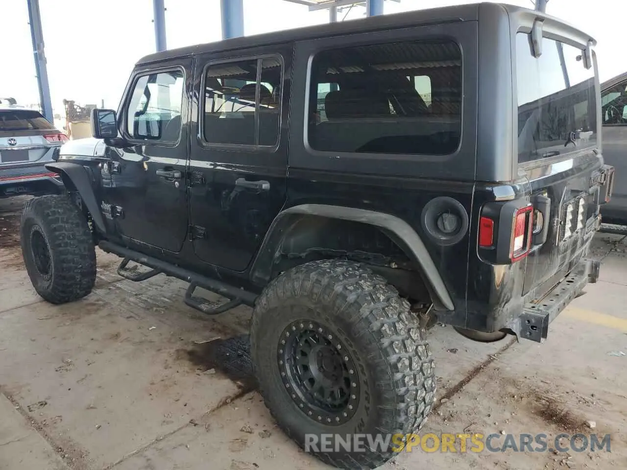 2 fotografías del automóvil dañado 1C4HJXDN8MW630723 JEEP WRANGLER 2021