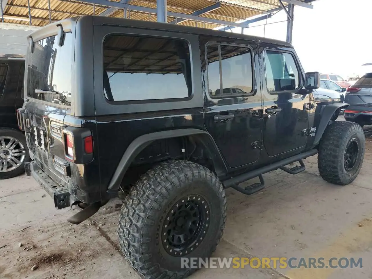 3 fotografías del automóvil dañado 1C4HJXDN8MW630723 JEEP WRANGLER 2021