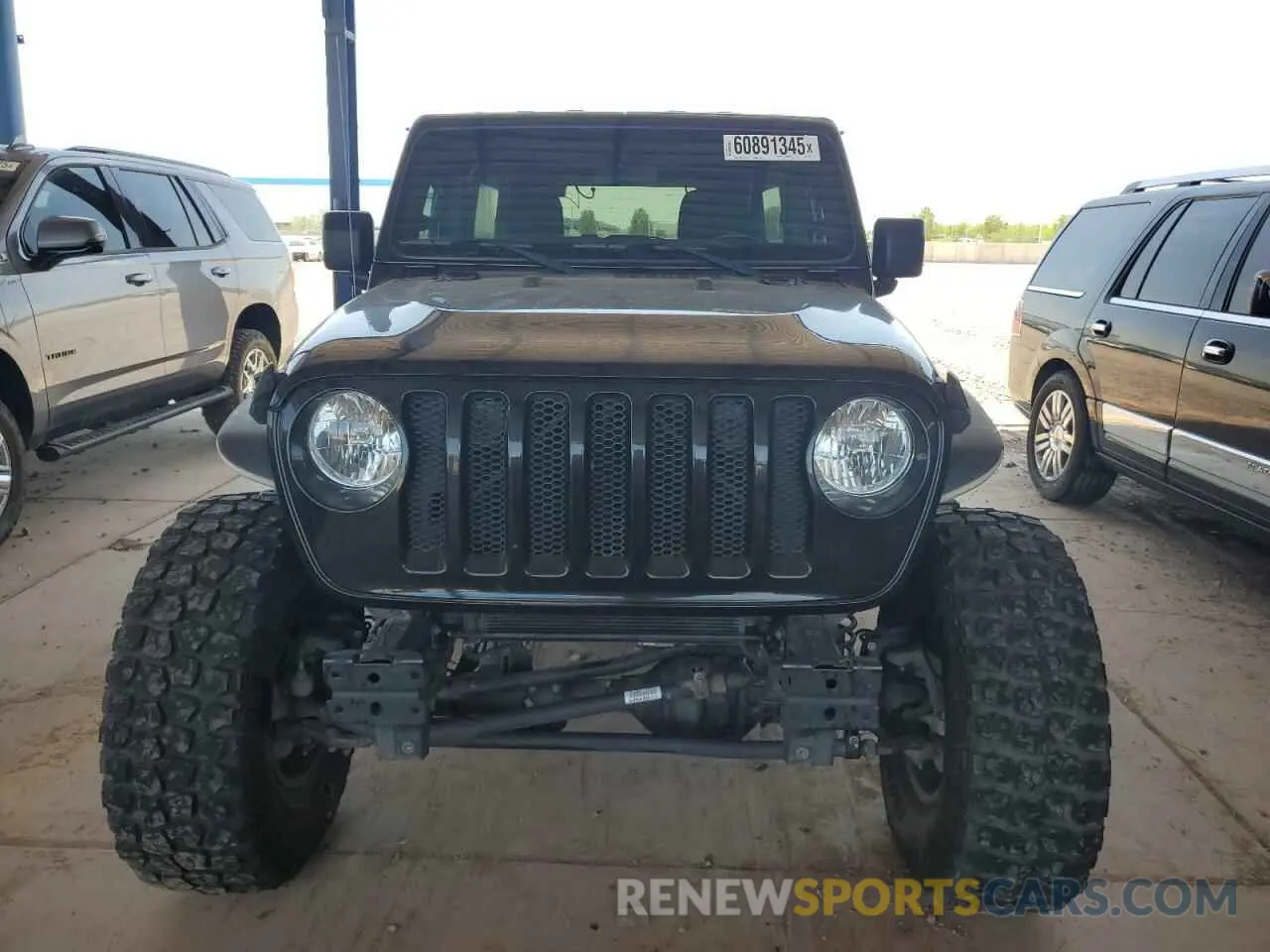 5 fotografías del automóvil dañado 1C4HJXDN8MW630723 JEEP WRANGLER 2021