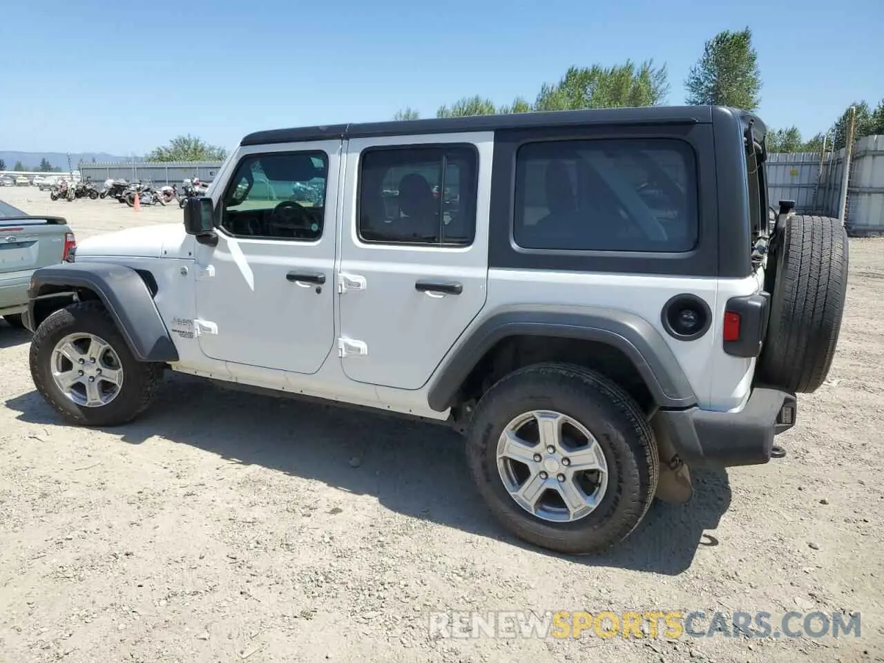 2 fotografías del automóvil dañado 1C4HJXDN8MW630768 JEEP WRANGLER 2021