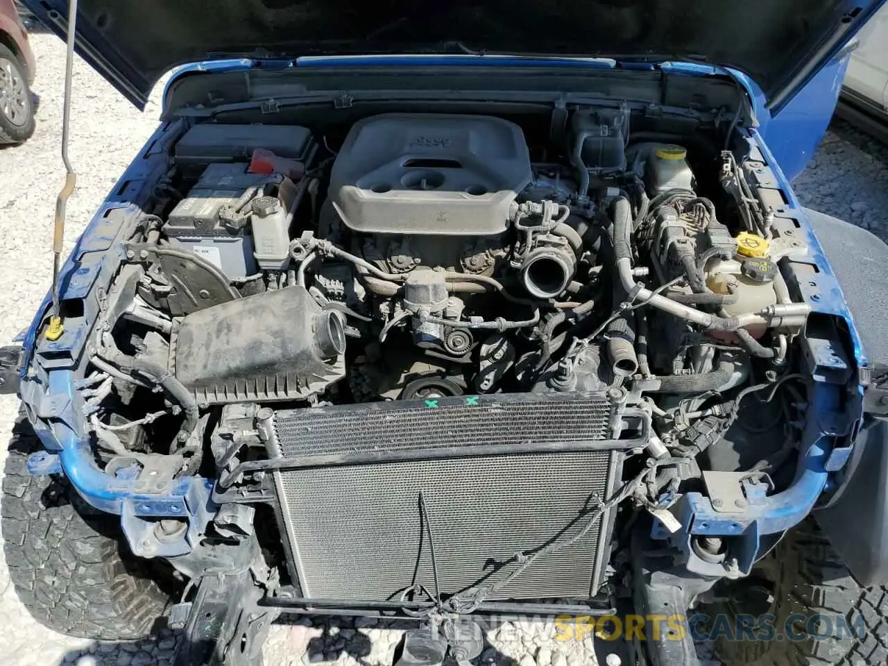 12 fotografías del automóvil dañado 1C4HJXDN8MW856373 JEEP WRANGLER 2021