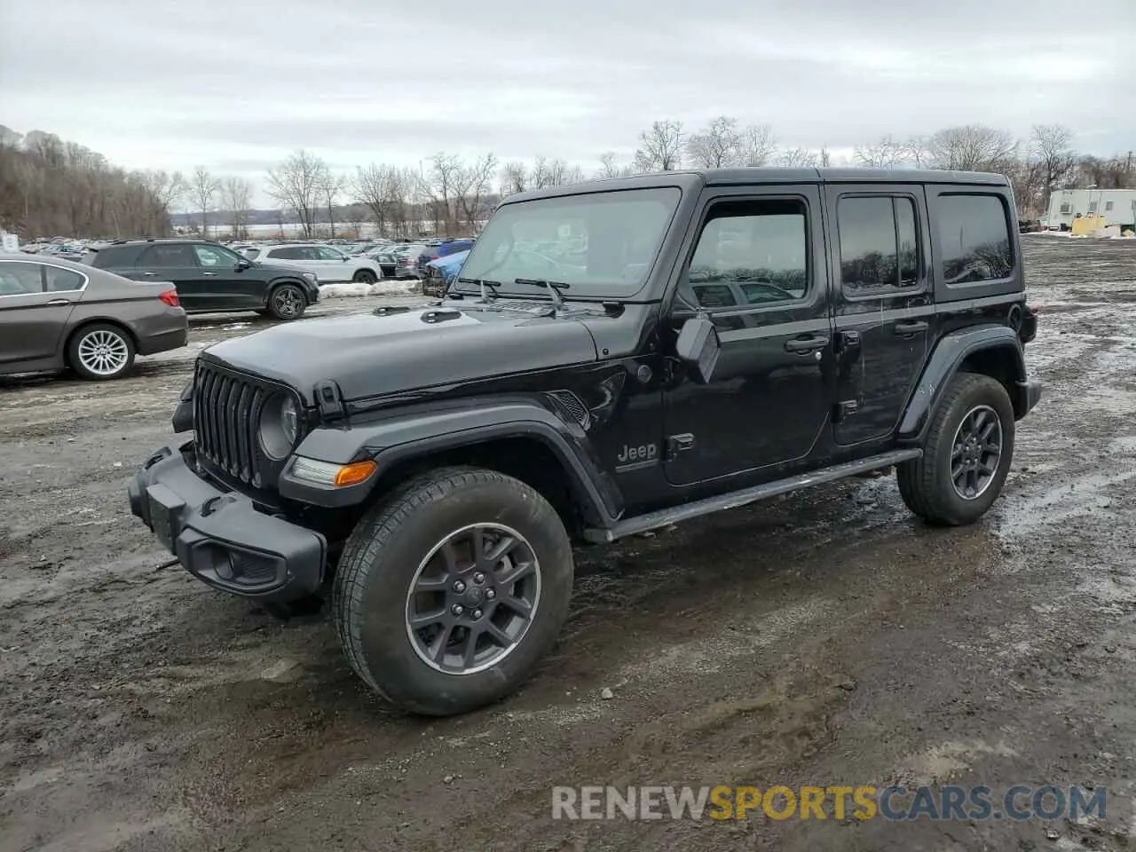 1 fotografías del automóvil dañado 1C4HJXDN9MW668347 JEEP WRANGLER 2021
