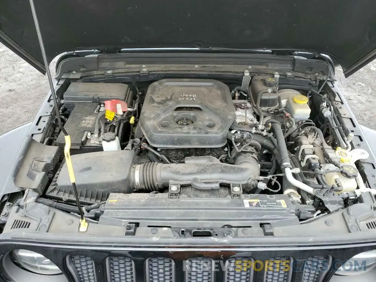 12 fotografías del automóvil dañado 1C4HJXDN9MW668347 JEEP WRANGLER 2021