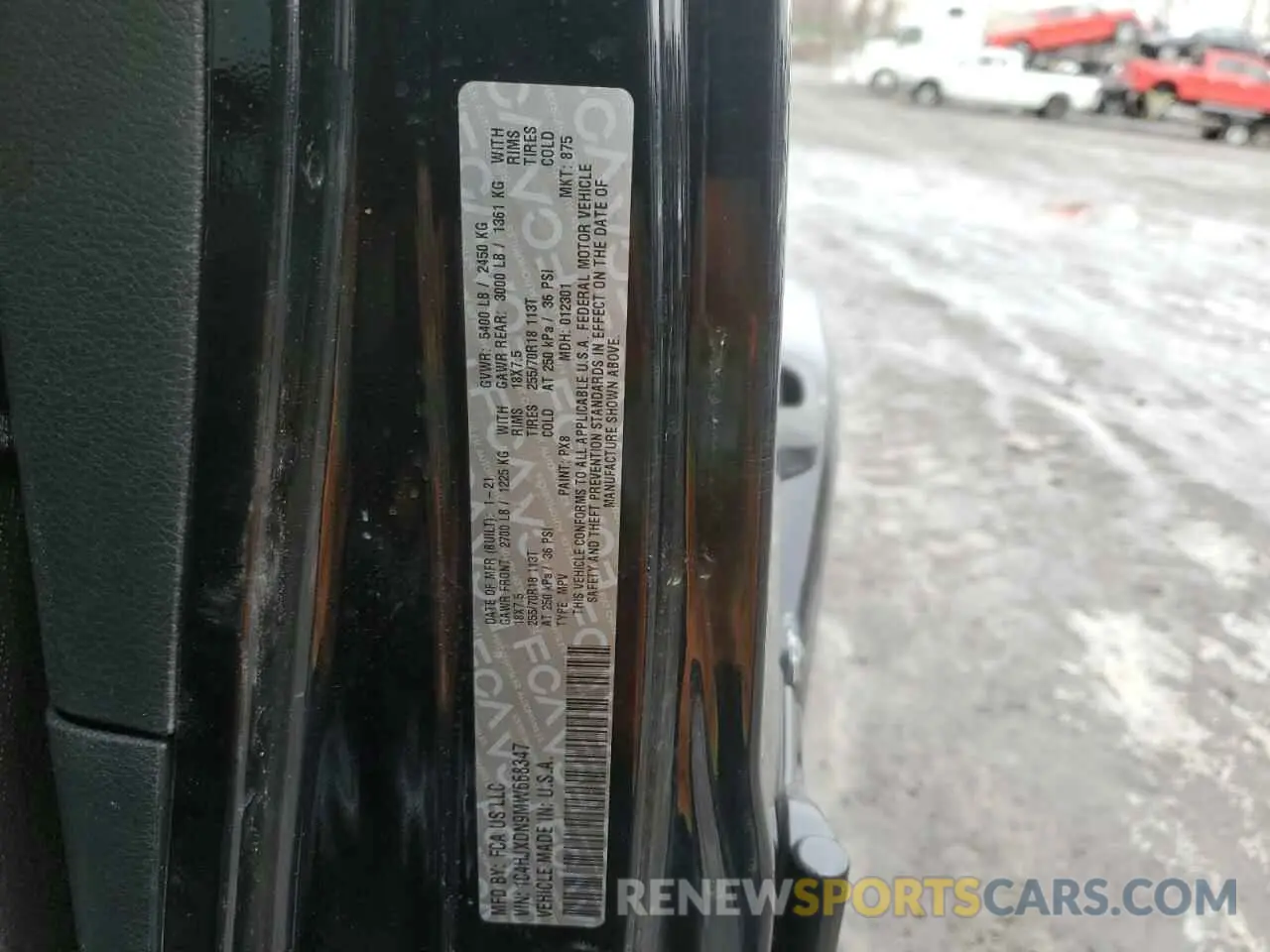 13 fotografías del automóvil dañado 1C4HJXDN9MW668347 JEEP WRANGLER 2021