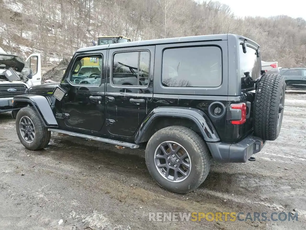 2 fotografías del automóvil dañado 1C4HJXDN9MW668347 JEEP WRANGLER 2021