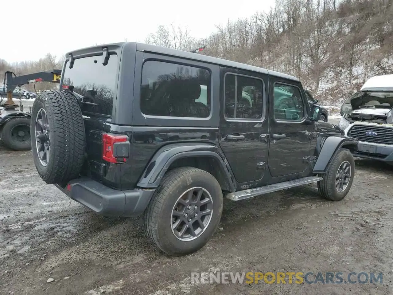 3 fotografías del automóvil dañado 1C4HJXDN9MW668347 JEEP WRANGLER 2021