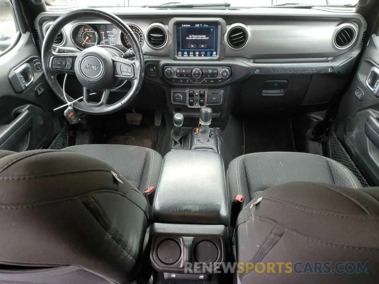 8 fotografías del automóvil dañado 1C4HJXDN9MW668347 JEEP WRANGLER 2021