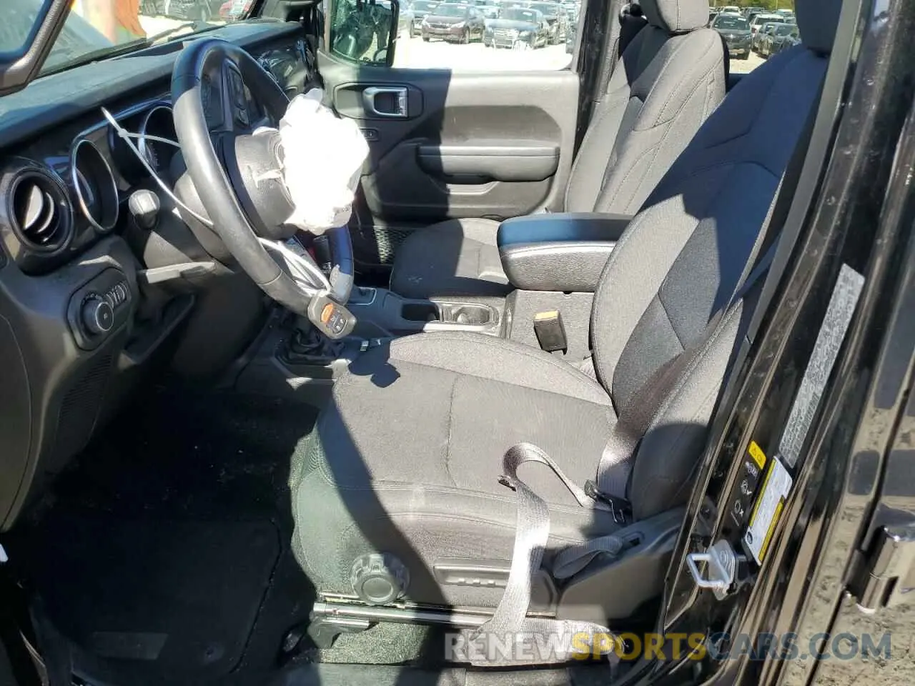 7 fotografías del automóvil dañado 1C4HJXDN9MW870458 JEEP WRANGLER 2021