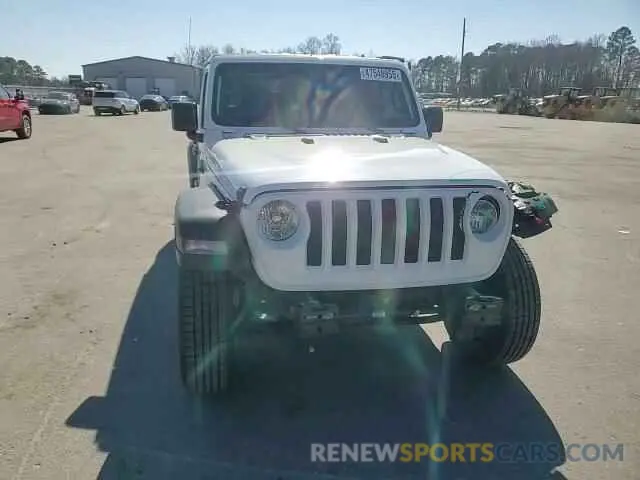 11 fotografías del automóvil dañado 1C4HJXDNXMW510101 JEEP WRANGLER 2021