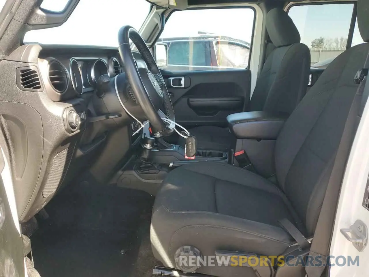 7 fotografías del automóvil dañado 1C4HJXDNXMW510101 JEEP WRANGLER 2021