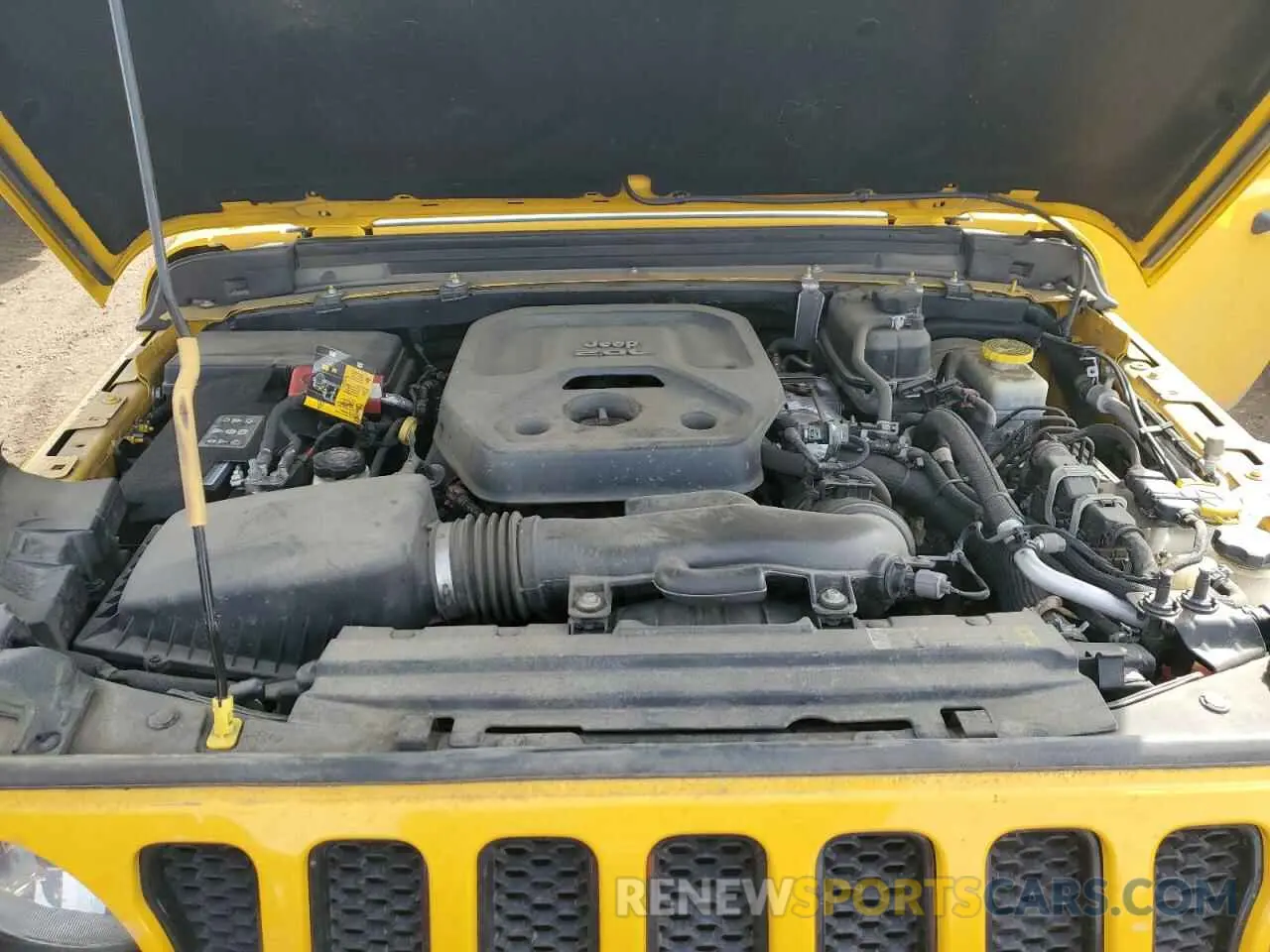 12 fotografías del automóvil dañado 1C4HJXDNXMW583243 JEEP WRANGLER 2021