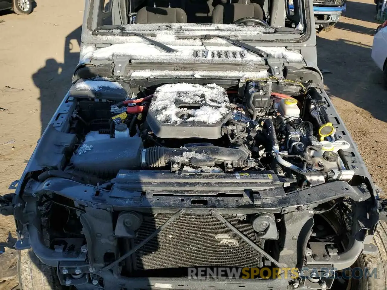 11 fotografías del automóvil dañado 1C4HJXDNXMW630366 JEEP WRANGLER 2021