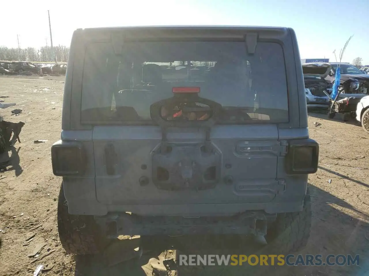 6 fotografías del automóvil dañado 1C4HJXDNXMW630366 JEEP WRANGLER 2021