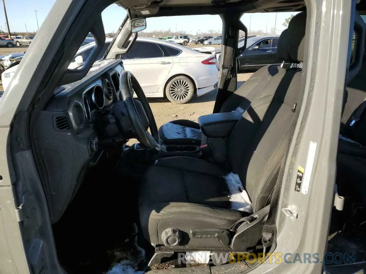 7 fotografías del automóvil dañado 1C4HJXDNXMW630366 JEEP WRANGLER 2021