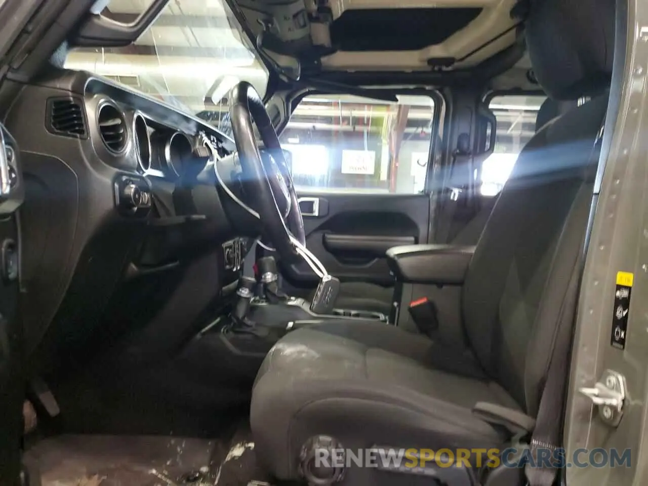7 fotografías del automóvil dañado 1C4HJXDNXMW648849 JEEP WRANGLER 2021
