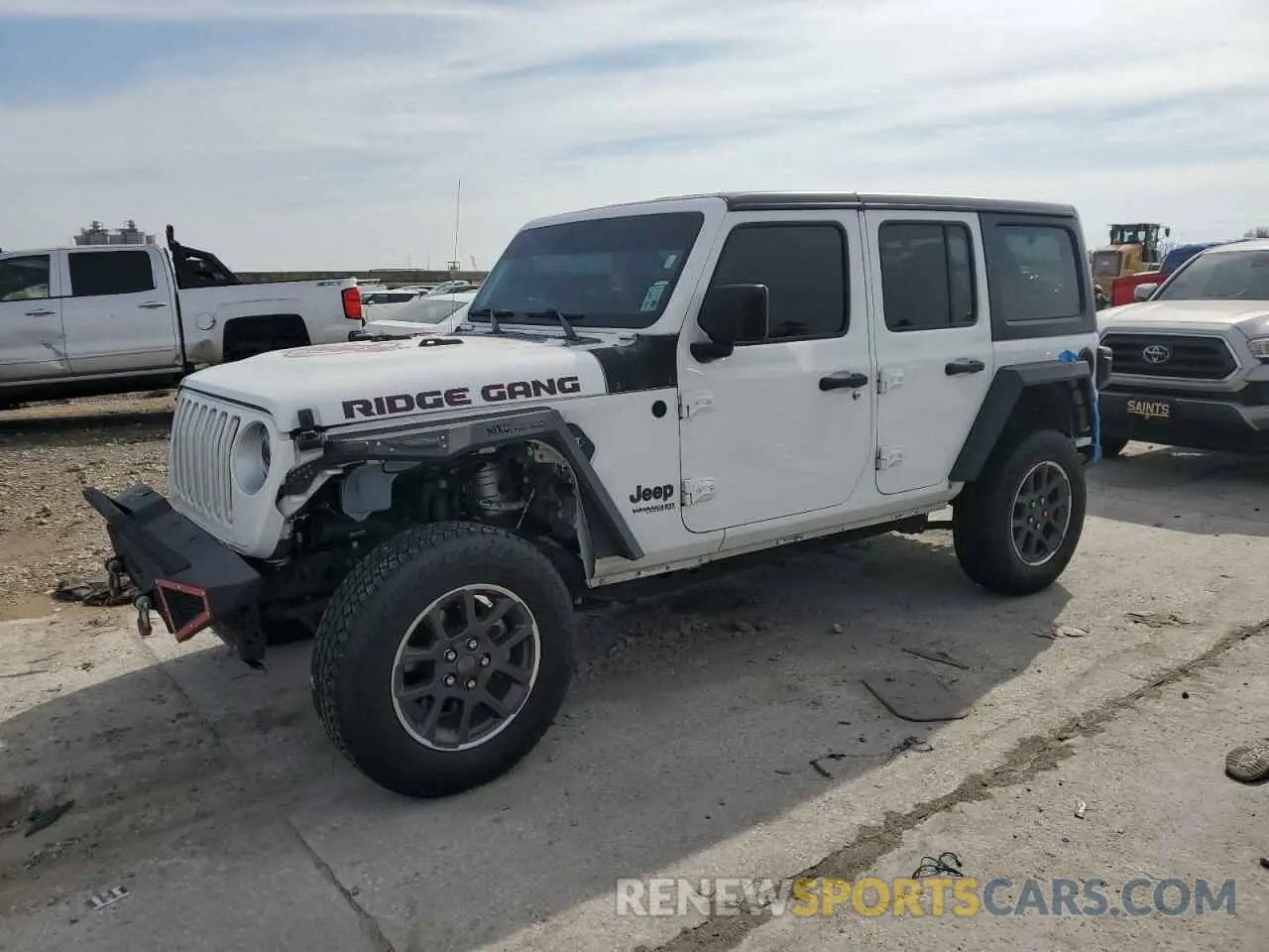 1 fotografías del automóvil dañado 1C4HJXDNXMW678692 JEEP WRANGLER 2021
