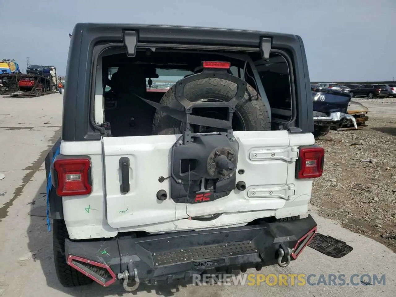 6 fotografías del automóvil dañado 1C4HJXDNXMW678692 JEEP WRANGLER 2021