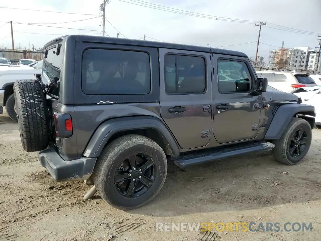 3 fotografías del automóvil dañado 1C4HJXDNXMW779537 JEEP WRANGLER 2021