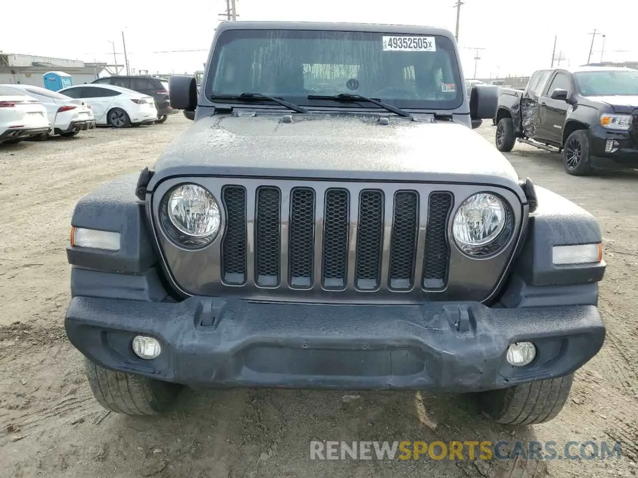 5 fotografías del automóvil dañado 1C4HJXDNXMW779537 JEEP WRANGLER 2021