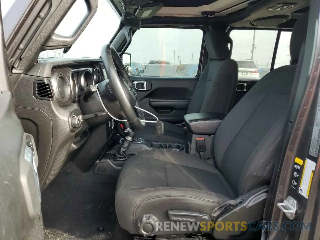 7 fotografías del automóvil dañado 1C4HJXDNXMW779537 JEEP WRANGLER 2021