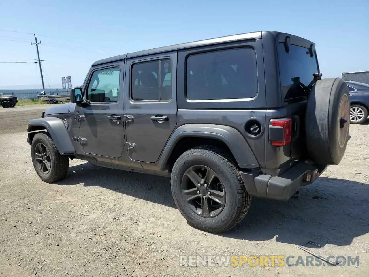 2 fotografías del automóvil dañado 1C4HJXDNXMW795690 JEEP WRANGLER 2021