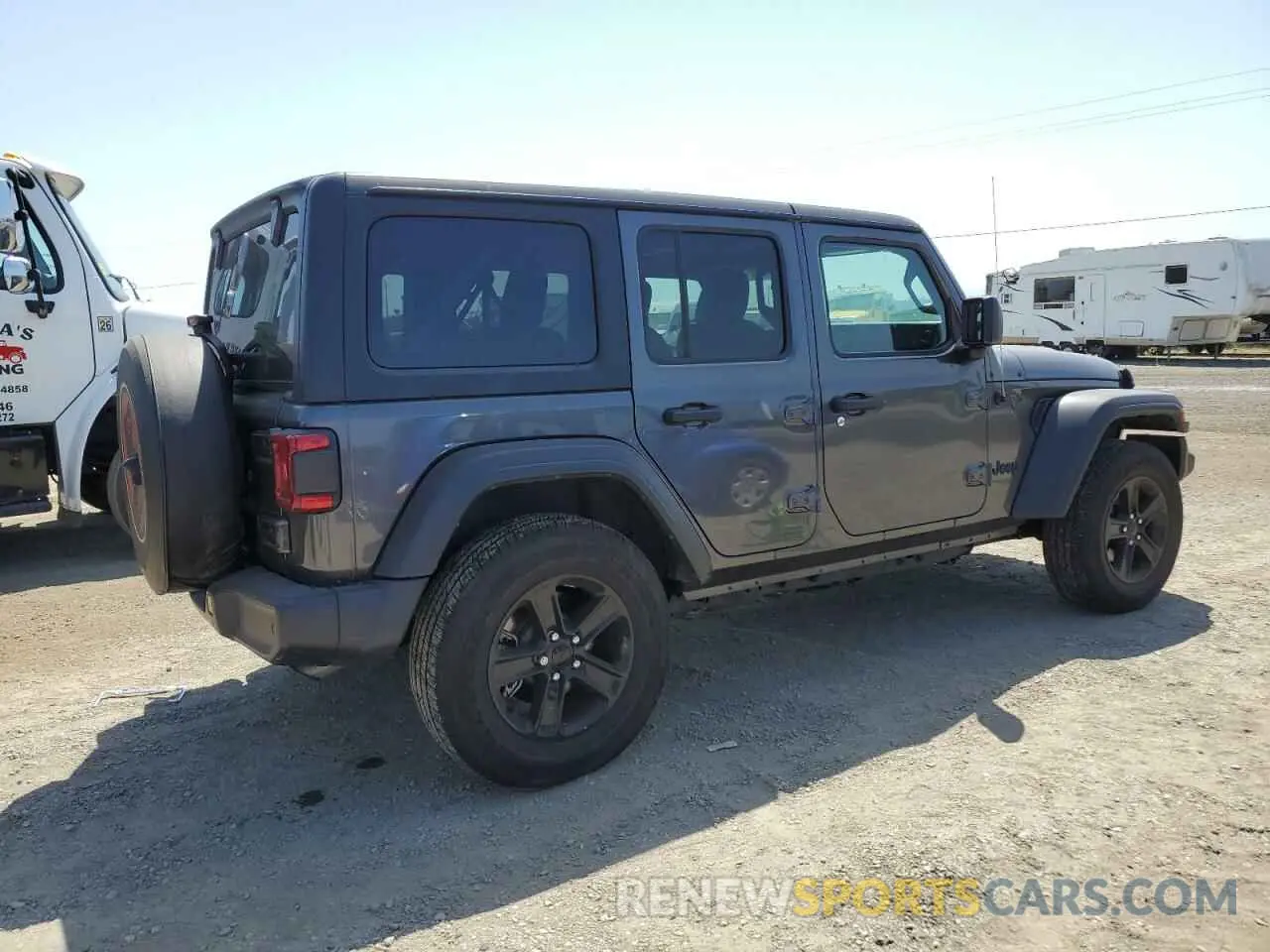3 fotografías del automóvil dañado 1C4HJXDNXMW795690 JEEP WRANGLER 2021
