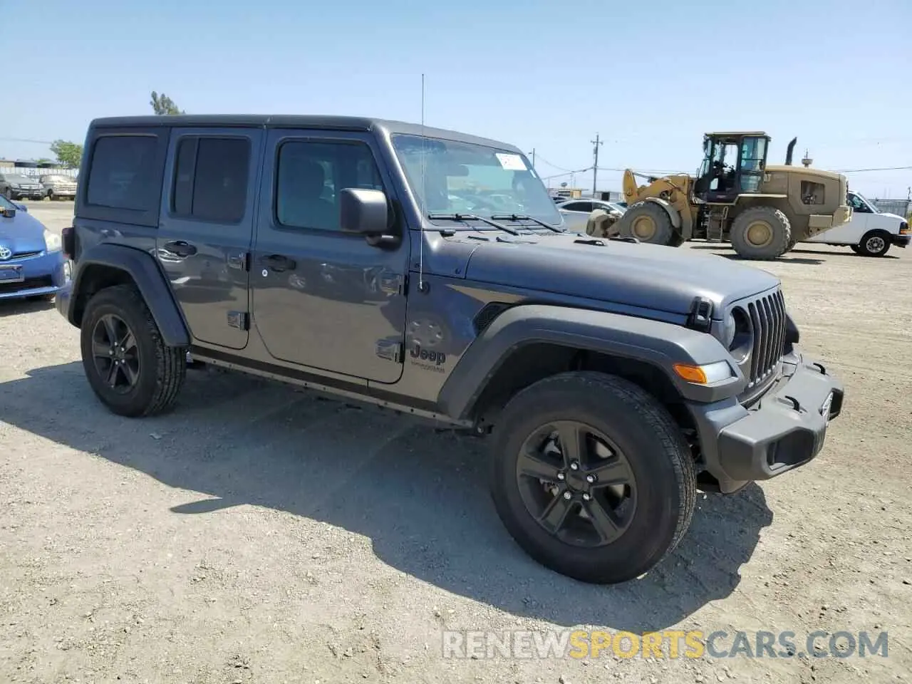 4 fotografías del automóvil dañado 1C4HJXDNXMW795690 JEEP WRANGLER 2021