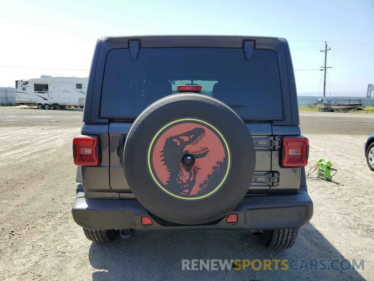 6 fotografías del automóvil dañado 1C4HJXDNXMW795690 JEEP WRANGLER 2021